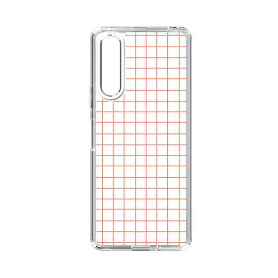 Slim Protection Case［ Original - Favorite Color Check - Orange ］