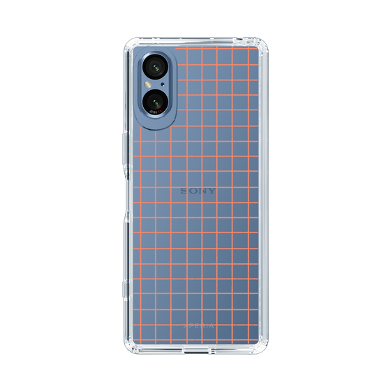 Slim Protection Case［ Original - Favorite Color Check - Orange ］