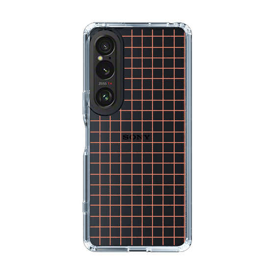 Slim Protection Case［ Original - Favorite Color Check - Orange ］
