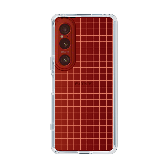 Slim Protection Case［ Original - Favorite Color Check - Orange ］