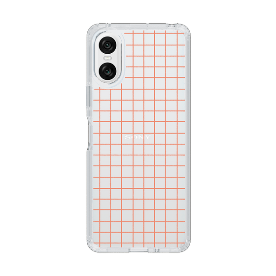 Slim Protection Case［ Original - Favorite Color Check - Orange ］