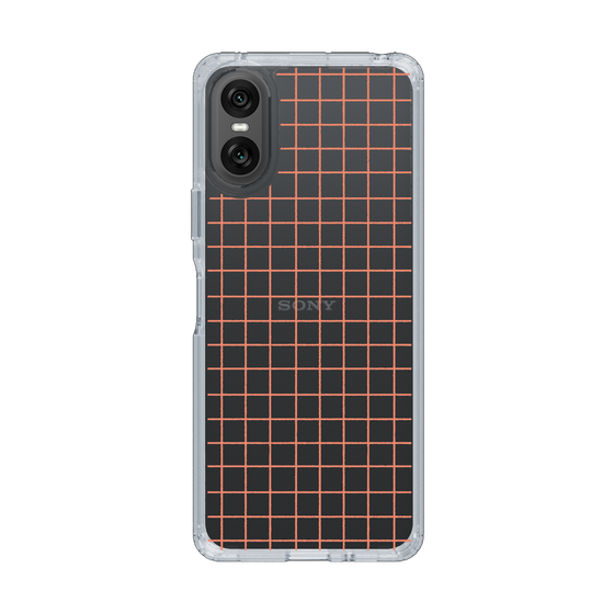 Slim Protection Case［ Original - Favorite Color Check - Orange ］