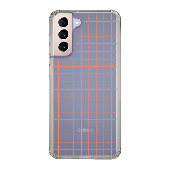 Slim Protection Case［ Original - Favorite Color Check - Orange ］