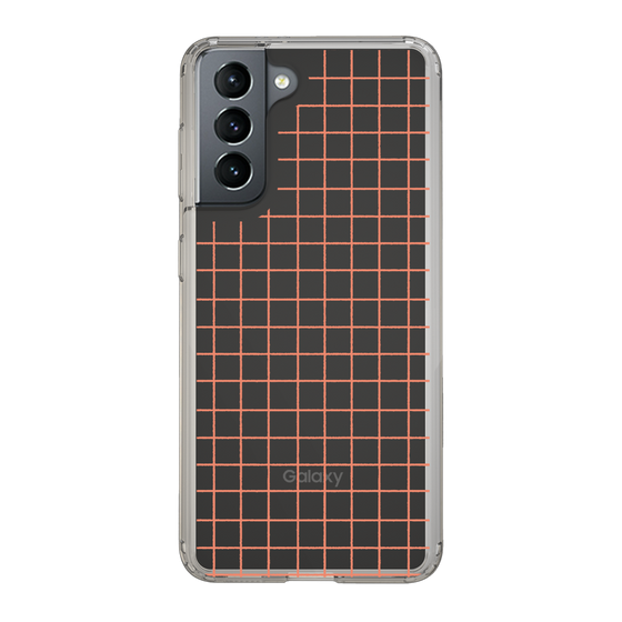 Slim Protection Case［ Original - Favorite Color Check - Orange ］