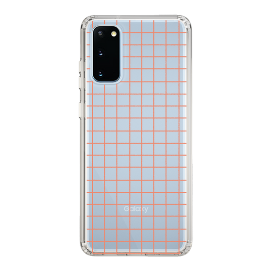 Slim Protection Case［ Original - Favorite Color Check - Orange ］