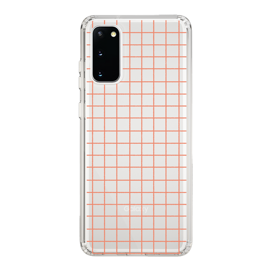 Slim Protection Case［ Original - Favorite Color Check - Orange ］