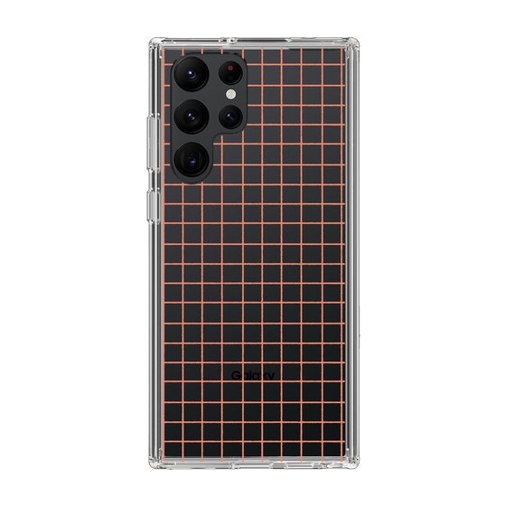 Slim Protection Case［ Original - Favorite Color Check - Orange ］