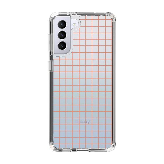 Slim Protection Case［ Original - Favorite Color Check - Orange ］