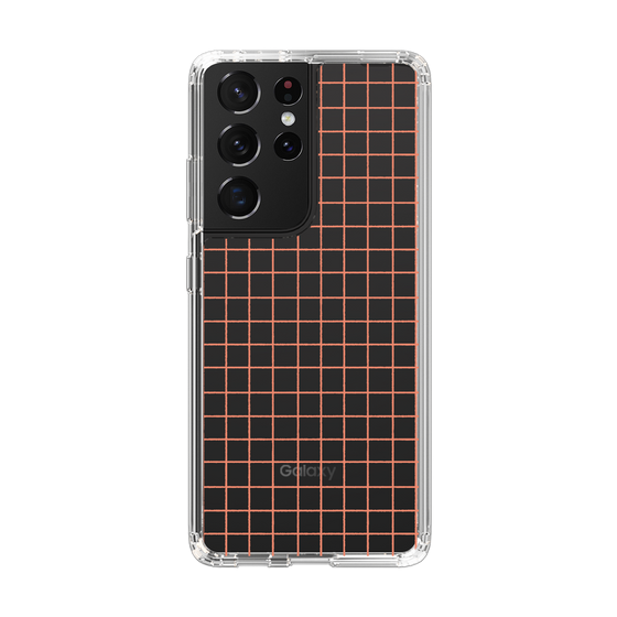 Slim Protection Case［ Original - Favorite Color Check - Orange ］