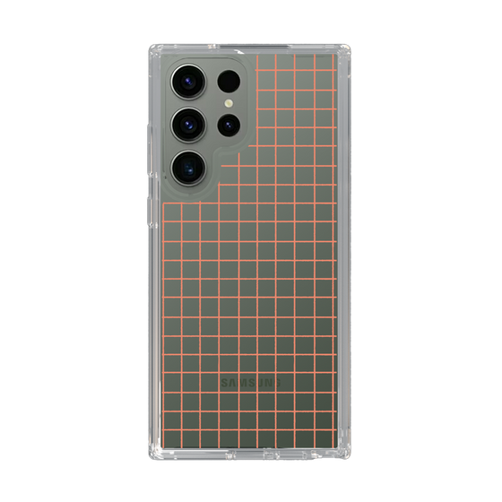 Slim Protection Case［ Original - Favorite Color Check - Orange ］