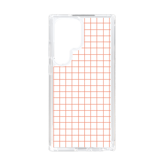 Slim Protection Case［ Original - Favorite Color Check - Orange ］
