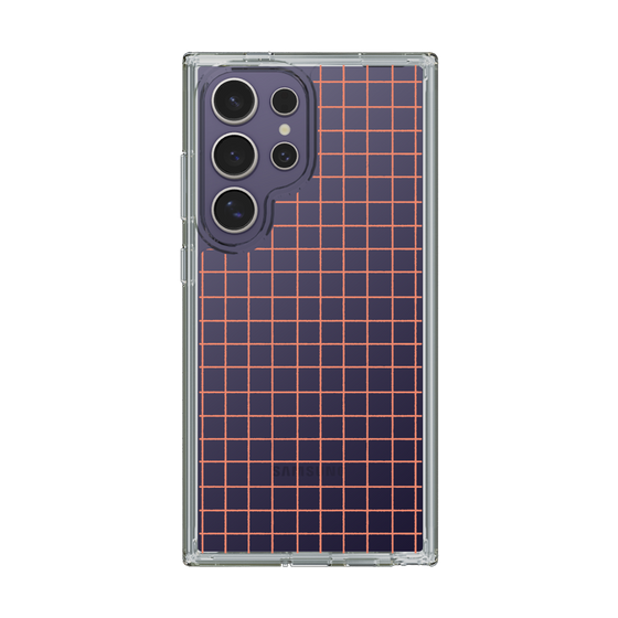 Slim Protection Case［ Original - Favorite Color Check - Orange ］