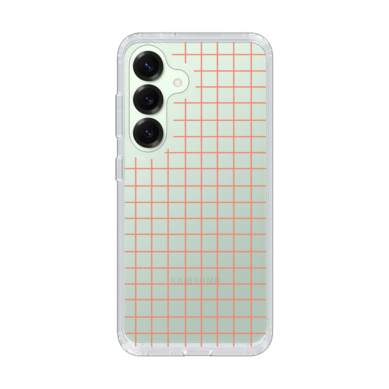 Slim Protection Case［ Original - Favorite Color Check - Orange ］