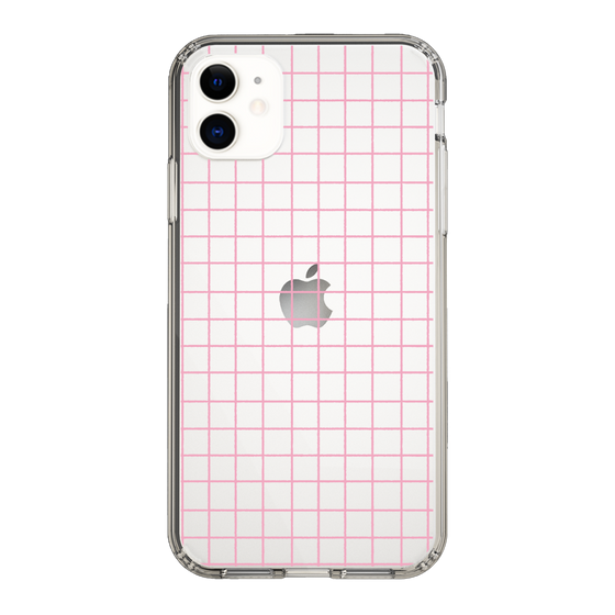 Slim Protection Case［ Original - Favorite Color Check - Pink ］