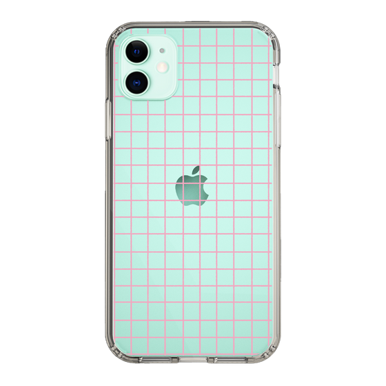 Slim Protection Case［ Original - Favorite Color Check - Pink ］