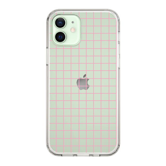 Slim Protection Case［ Original - Favorite Color Check - Pink ］