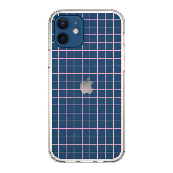 Slim Protection Case［ Original - Favorite Color Check - Pink ］