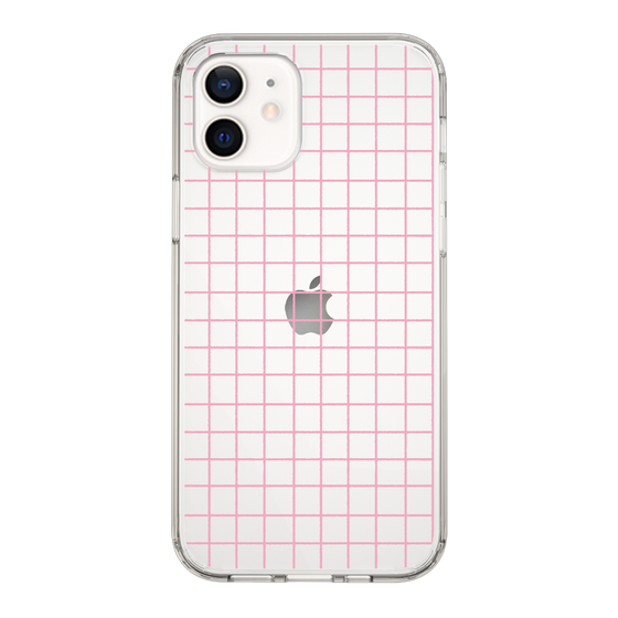 Slim Protection Case［ Original - Favorite Color Check - Pink ］
