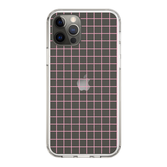 Slim Protection Case［ Original - Favorite Color Check - Pink ］