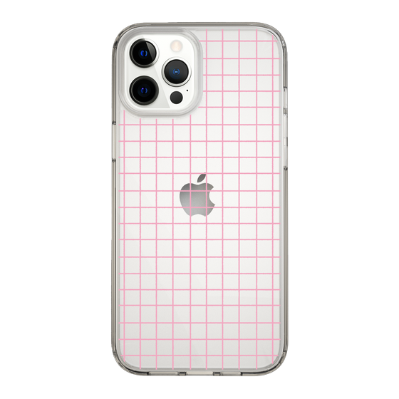 Slim Protection Case［ Original - Favorite Color Check - Pink ］