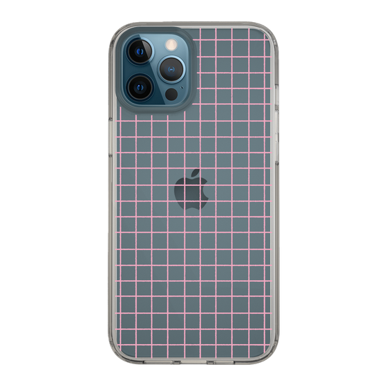 Slim Protection Case［ Original - Favorite Color Check - Pink ］