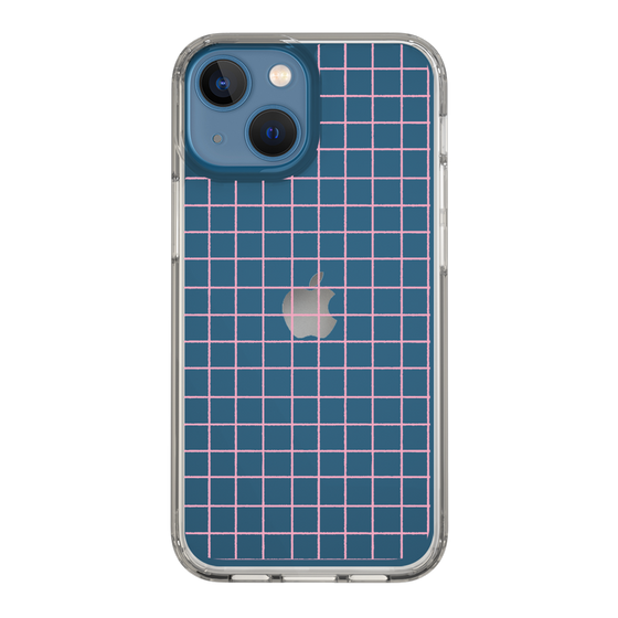 Slim Protection Case［ Original - Favorite Color Check - Pink ］