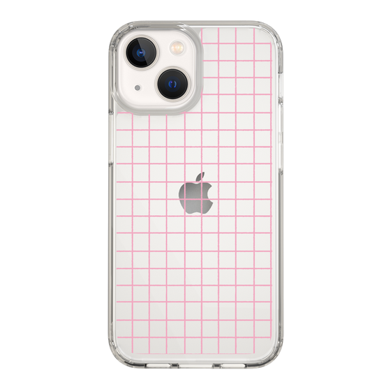 Slim Protection Case［ Original - Favorite Color Check - Pink ］