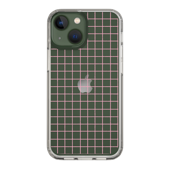 Slim Protection Case［ Original - Favorite Color Check - Pink ］
