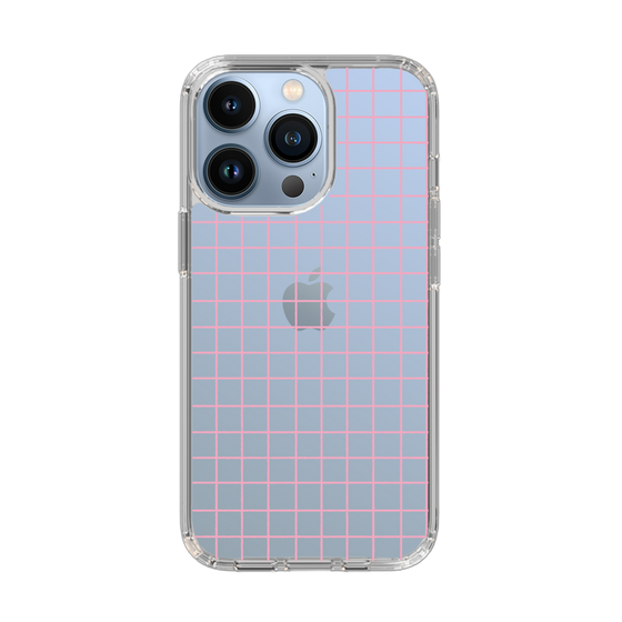 Slim Protection Case［ Original - Favorite Color Check - Pink ］