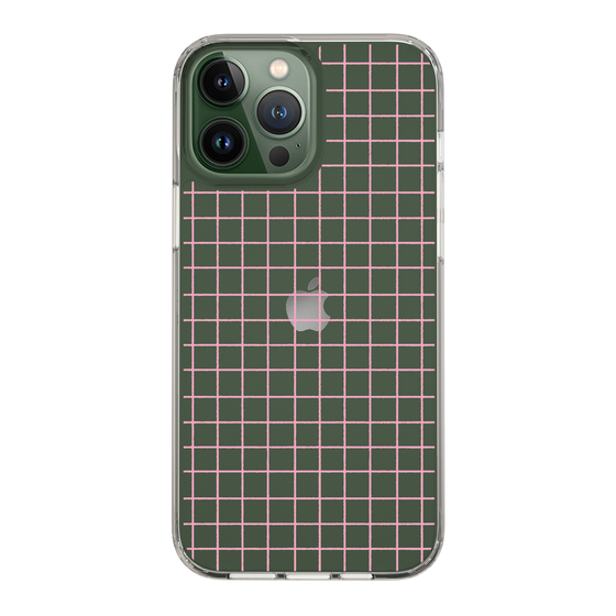 Slim Protection Case［ Original - Favorite Color Check - Pink ］