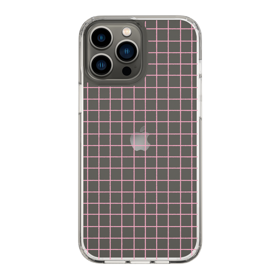 Slim Protection Case［ Original - Favorite Color Check - Pink ］