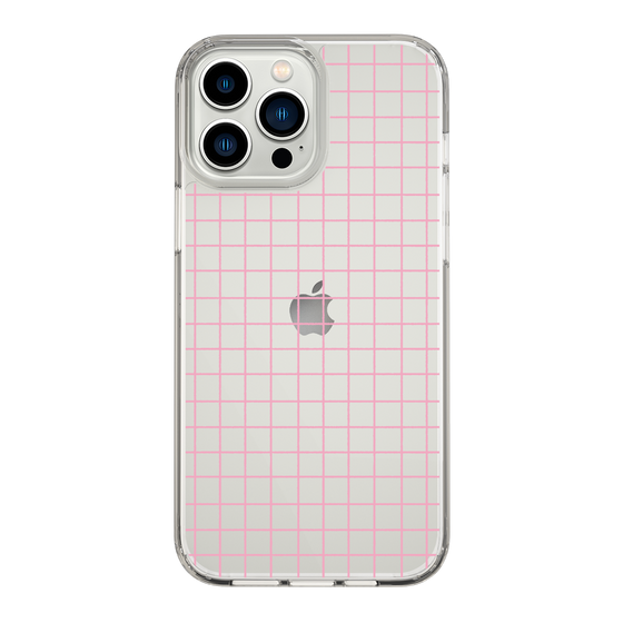 Slim Protection Case［ Original - Favorite Color Check - Pink ］