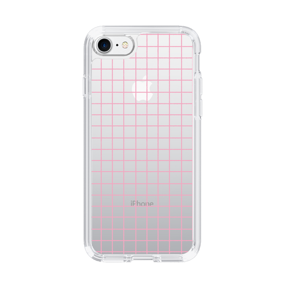 Slim Protection Case［ Original - Favorite Color Check - Pink ］
