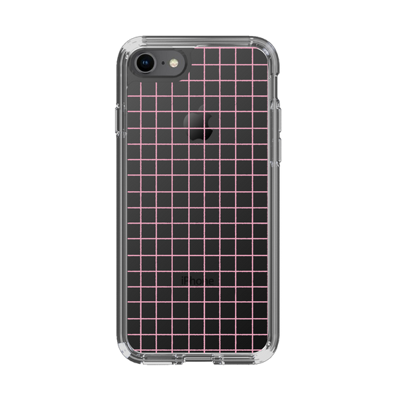 Slim Protection Case［ Original - Favorite Color Check - Pink ］