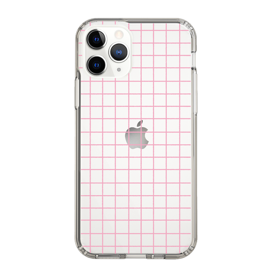 Slim Protection Case［ Original - Favorite Color Check - Pink ］