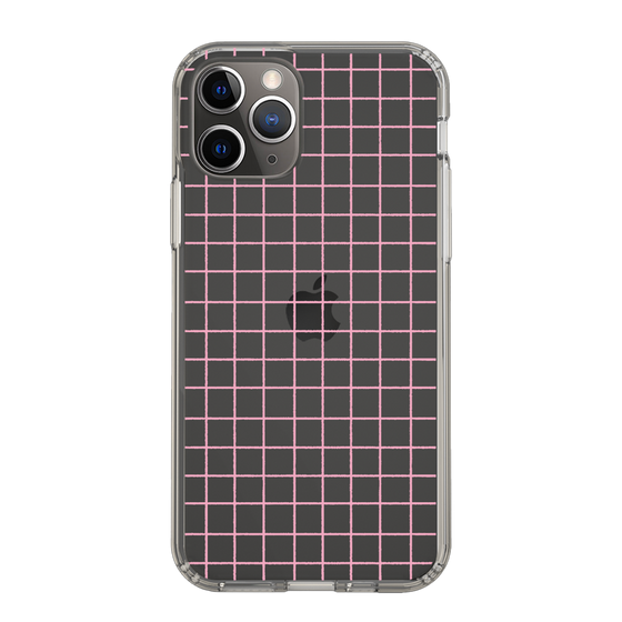 Slim Protection Case［ Original - Favorite Color Check - Pink ］