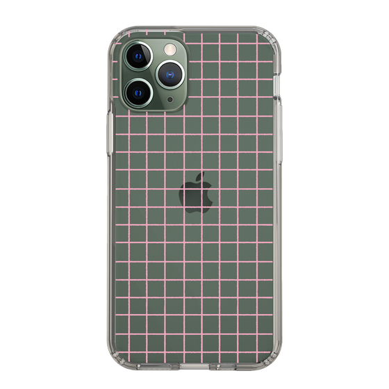 Slim Protection Case［ Original - Favorite Color Check - Pink ］