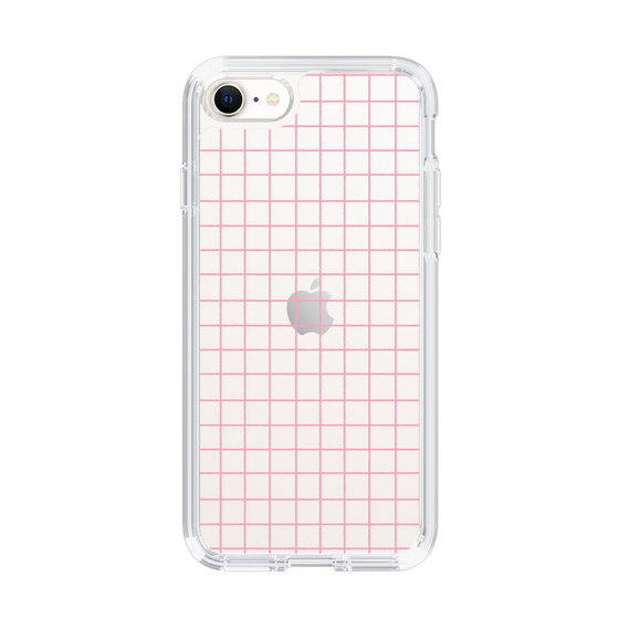 Slim Protection Case［ Original - Favorite Color Check - Pink ］