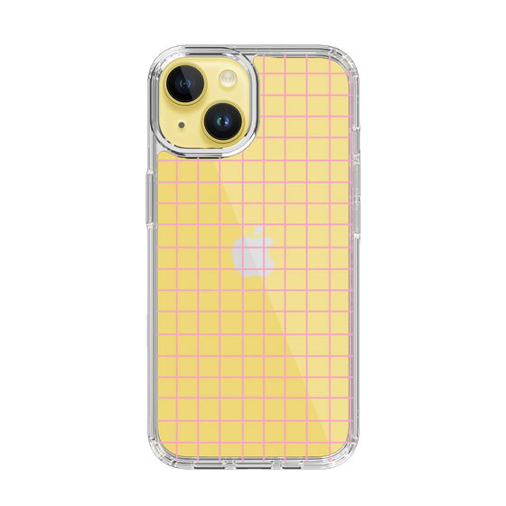 Slim Protection Case［ Original - Favorite Color Check - Pink ］