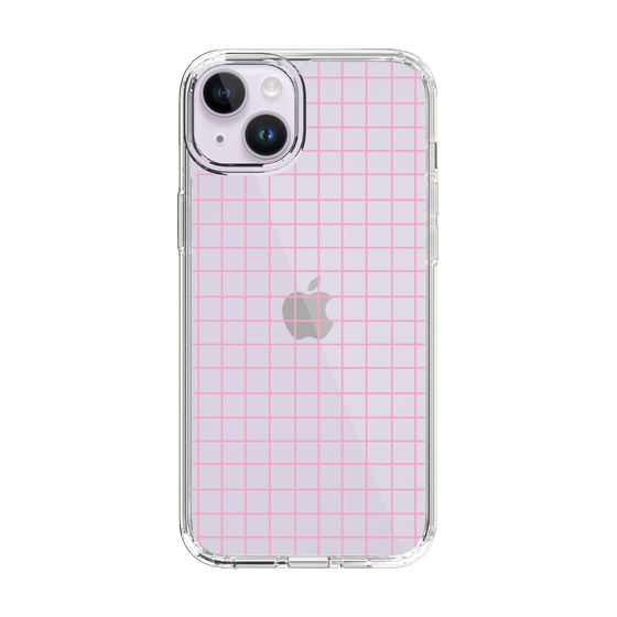 Slim Protection Case［ Original - Favorite Color Check - Pink ］
