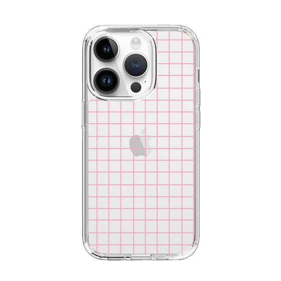 Slim Protection Case［ Original - Favorite Color Check - Pink ］