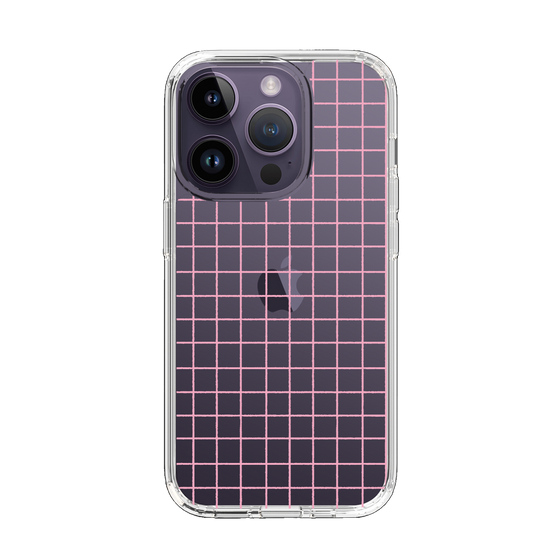 Slim Protection Case［ Original - Favorite Color Check - Pink ］