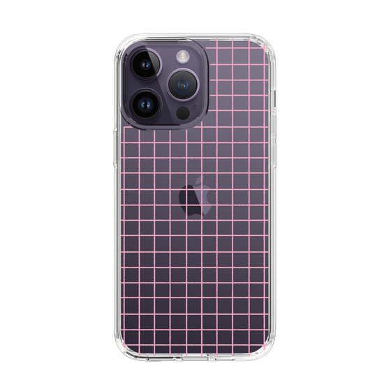Slim Protection Case［ Original - Favorite Color Check - Pink ］
