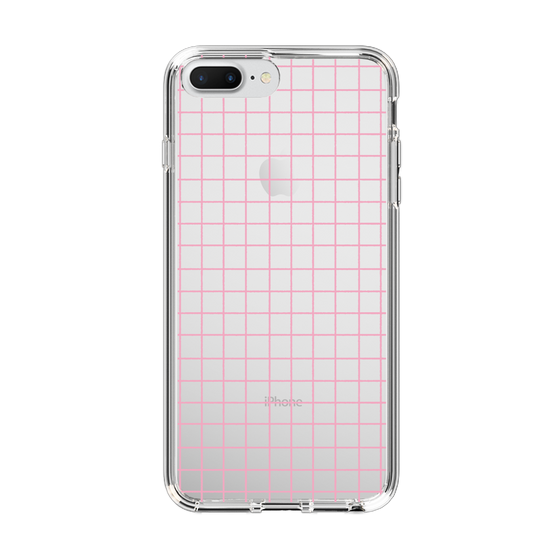 Slim Protection Case［ Original - Favorite Color Check - Pink ］