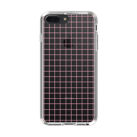 Slim Protection Case［ Original - Favorite Color Check - Pink ］