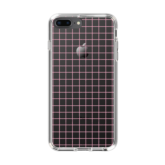 Slim Protection Case［ Original - Favorite Color Check - Pink ］