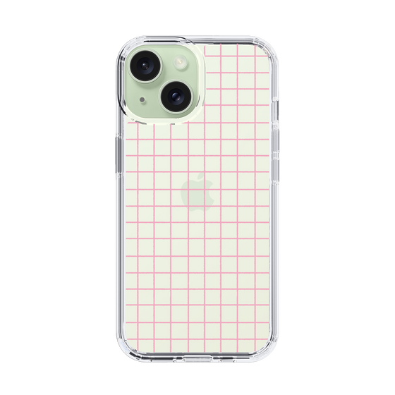 Slim Protection Case［ Original - Favorite Color Check - Pink ］