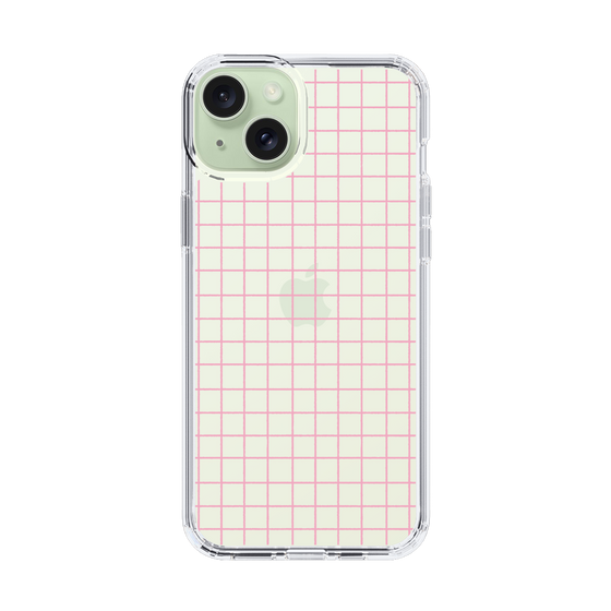 Slim Protection Case［ Original - Favorite Color Check - Pink ］