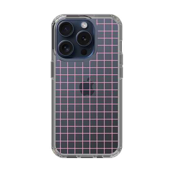 Slim Protection Case［ Original - Favorite Color Check - Pink ］