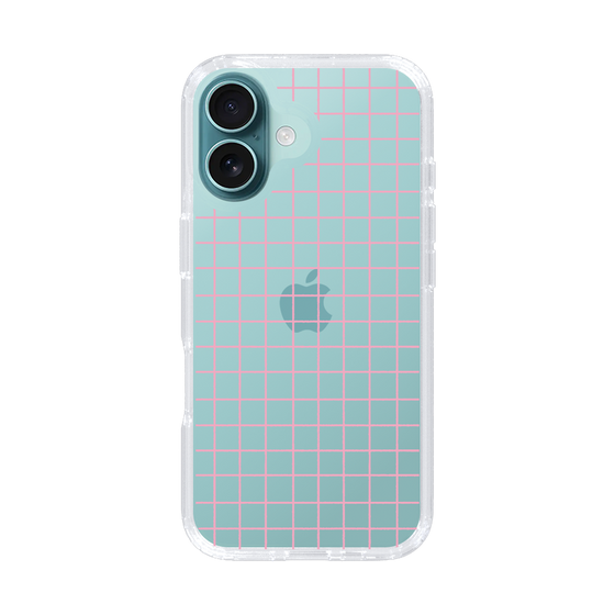 Slim Protection Case［ Original - Favorite Color Check - Pink ］